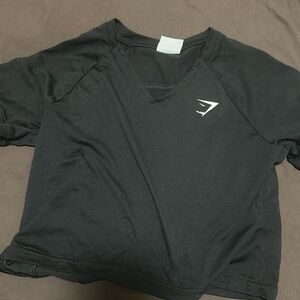 Gym shark crop top XS